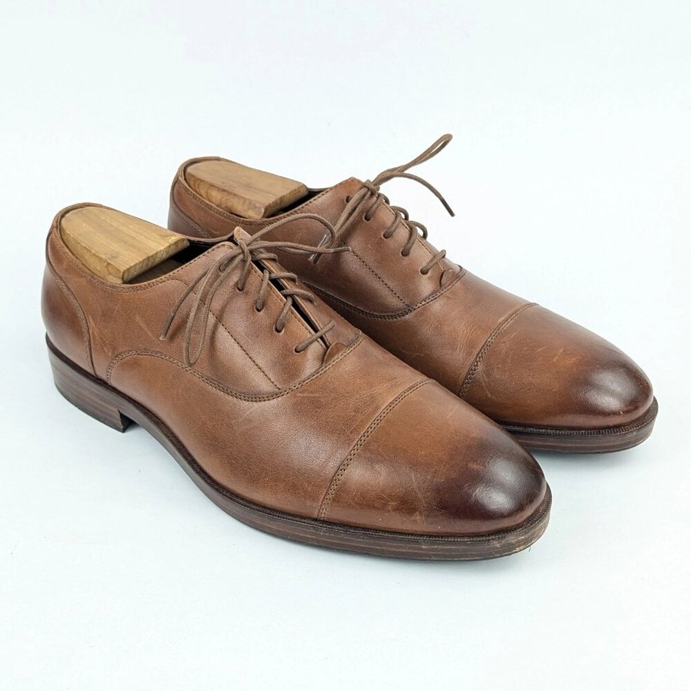 Cole Haan Hawthorne Cap Toe Mens Shoes Size 10 1/2 M Brown